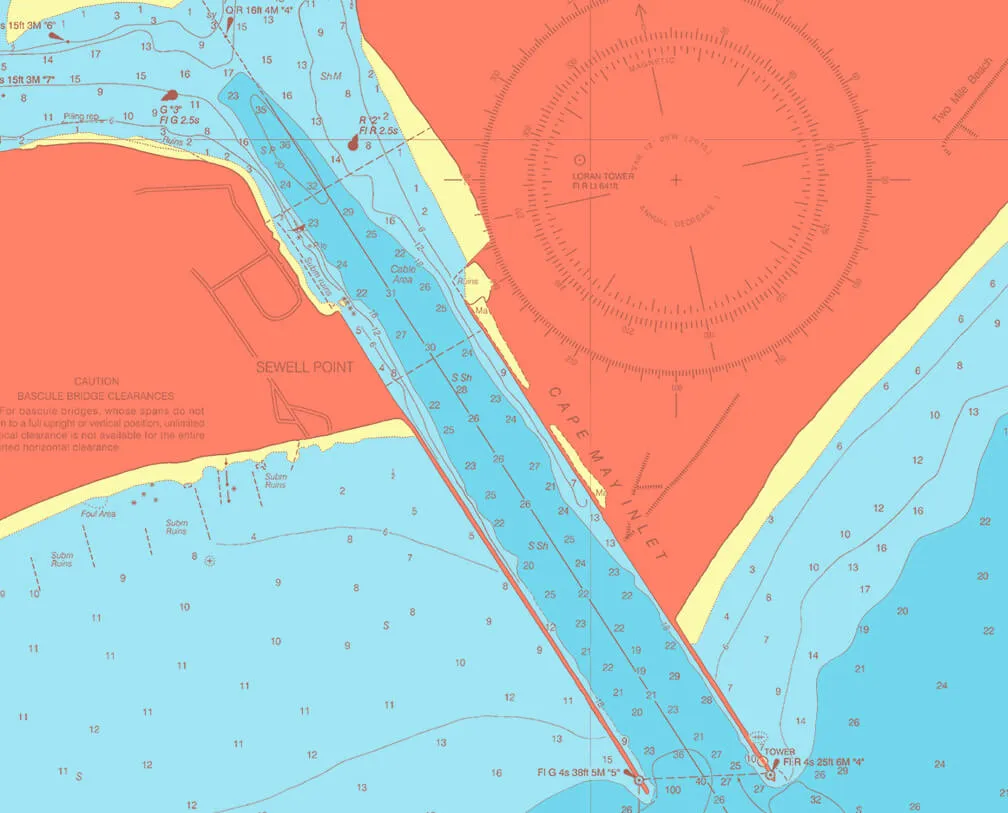 reef tone text nautical map wallapper